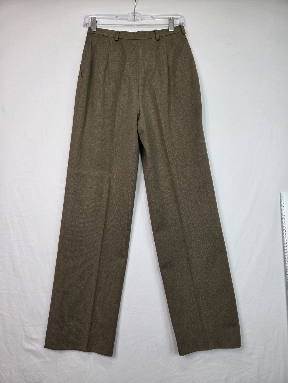 VTG Christian Dior Sportswear Pantsuit Jacket & Pants Leather Trim Size 8 - Picture 15 of 16